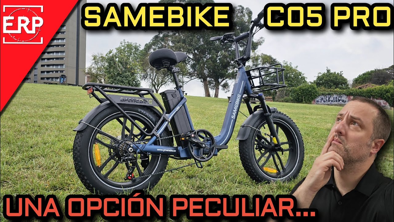 SAMEBIKE C05 PRO / Una bici eléctrica MUY PRÁCTICA pero DIFÍCIL DE JUSTIFICAR / Prueba / Review