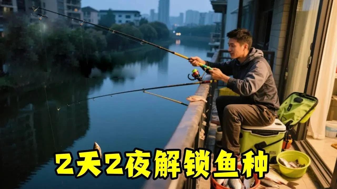 狂！“5 米内没对手”！秋天钓鱼爽到炸？硬守 2 天 2 夜，新鱼种直接爆护？#在家钓鱼