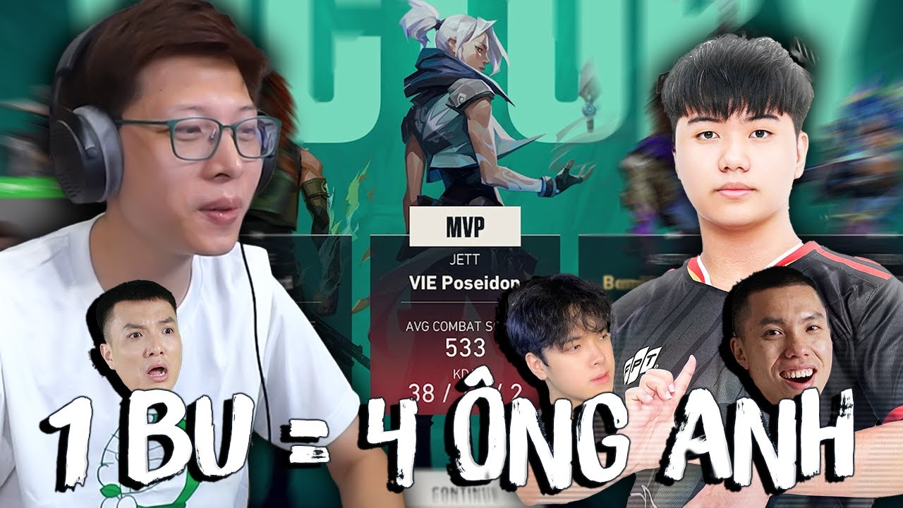 BUCUTE HÓA QUỶ GÁNH 4 ÔNG ANH (LEOPARD, BOMMAN, THEANH96 VÀ DAMIT2K)