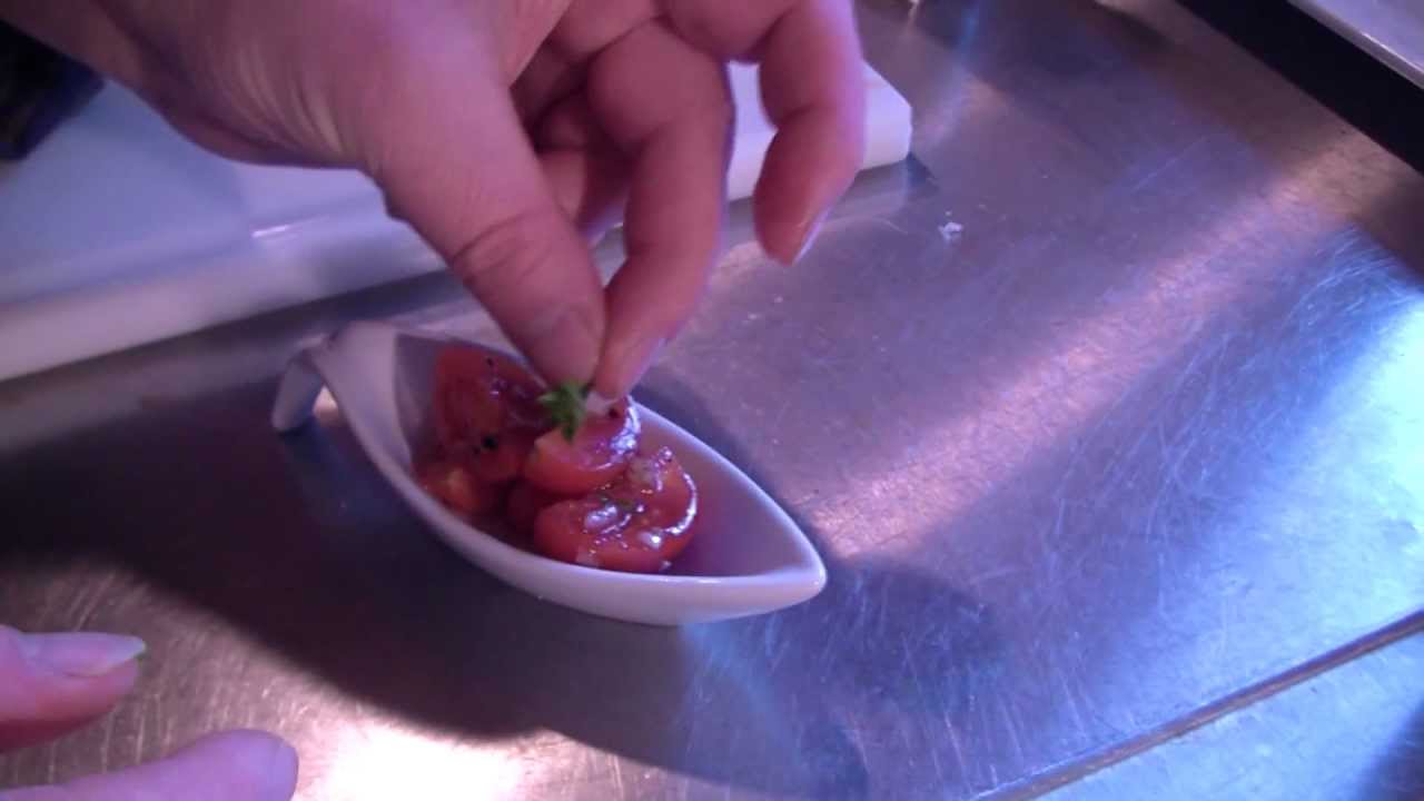 Tomatensalat Rezept aus Cherrytomaten - Der Bio Koch #224