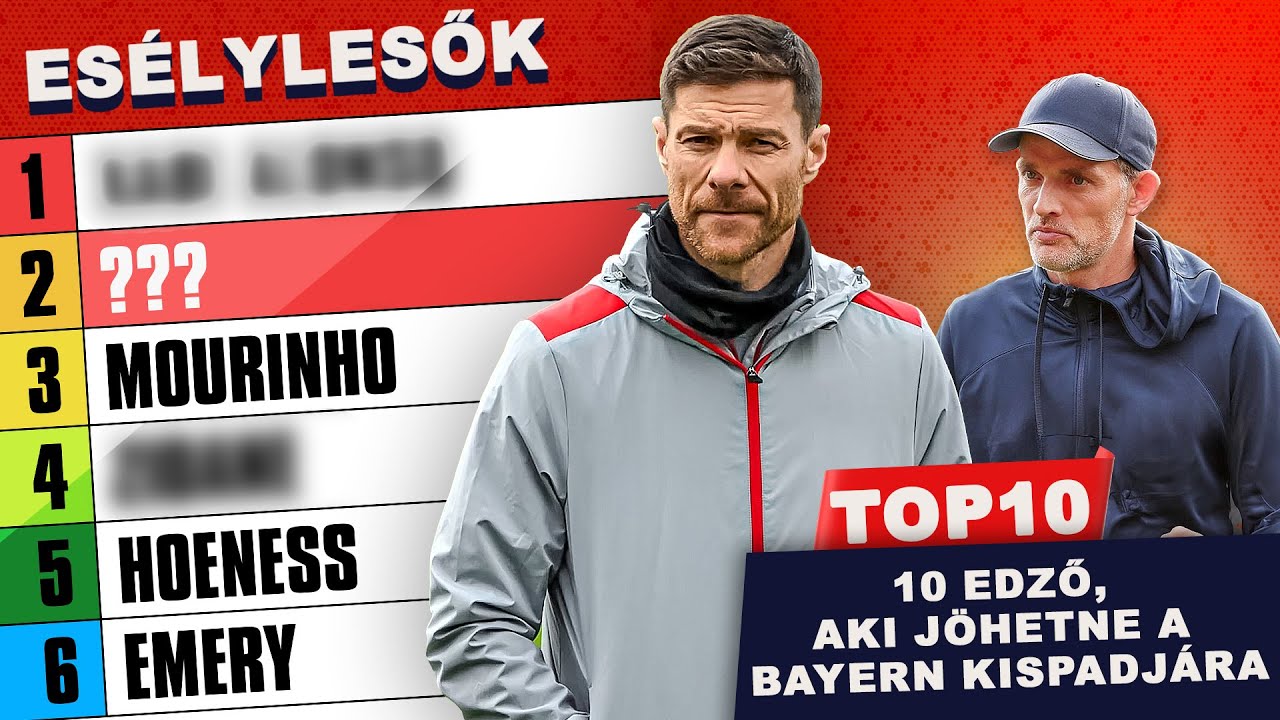 10 edző, akit megnéznénk a Bayern kispadján Tuchel után | Esélylesők TOP10 | S05E16 | Unibet