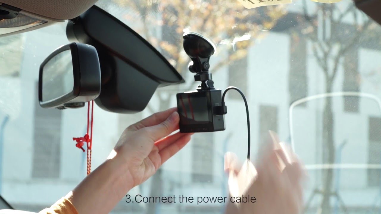 How to install YI Smart Dash Camera in your car #YISmartDashCamera