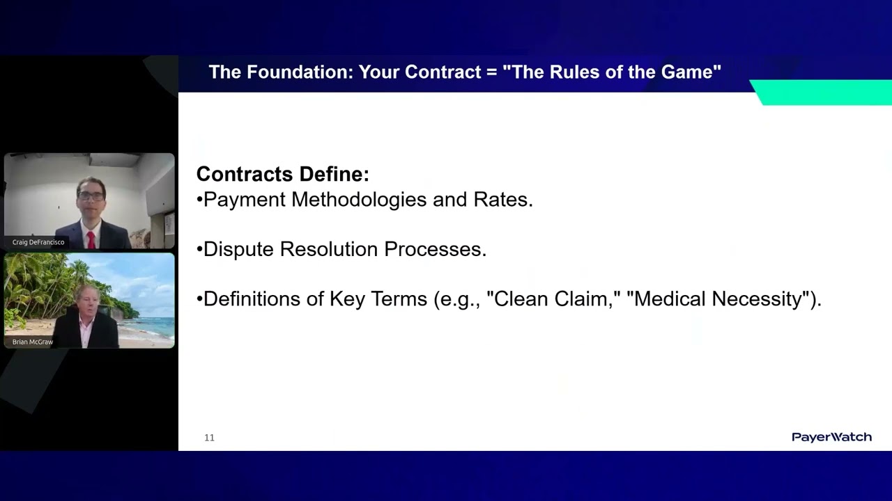 PayerWatch Webinar Decrease Denials and Increase the Bottom Line