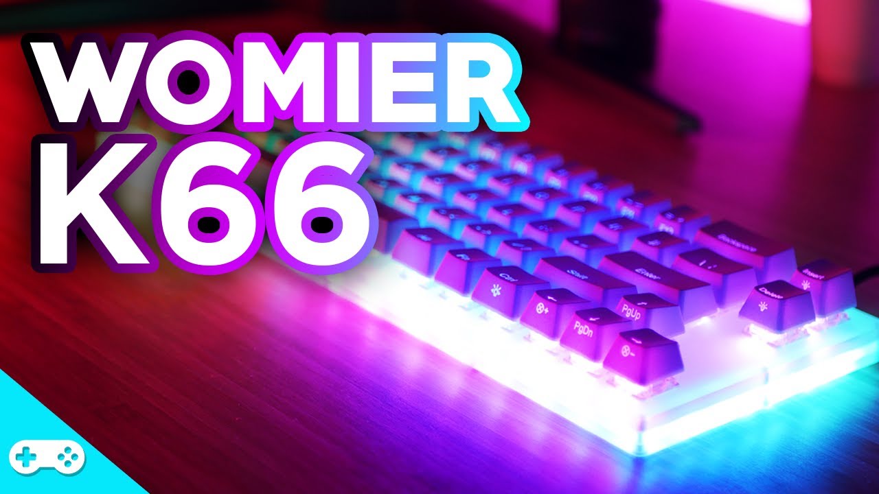 Full RGB Keyboard! - Womier K66 (from Banggood.com)