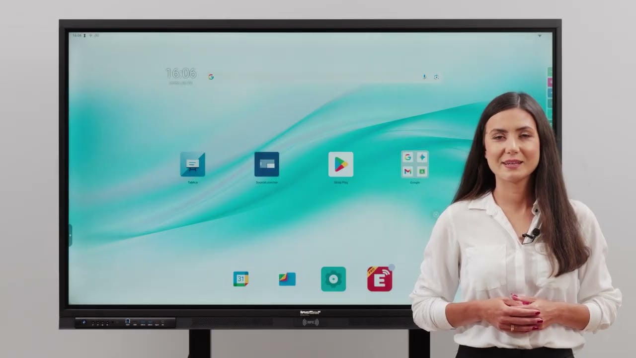 🖥️Pierwsze uruchomienie monitora interaktywnego isnGraf DIGITAL EduSpace