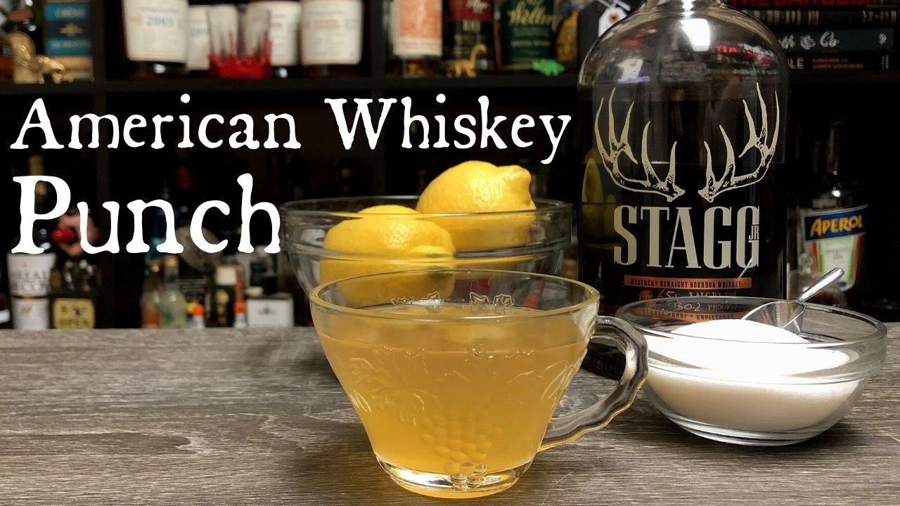 Delicious Punch From 1849--American Whiskey Punch