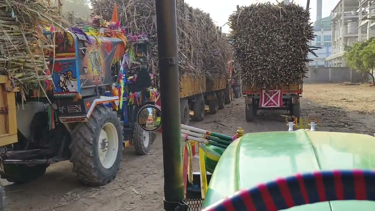 John deere 5055e ಗಾಡಿ ನೊಡ್ರಿ ❤️🚜🚜  ICPL ಯಾದವಾಡ ಫ್ಯಾಕ್ಟರಿ ✌️