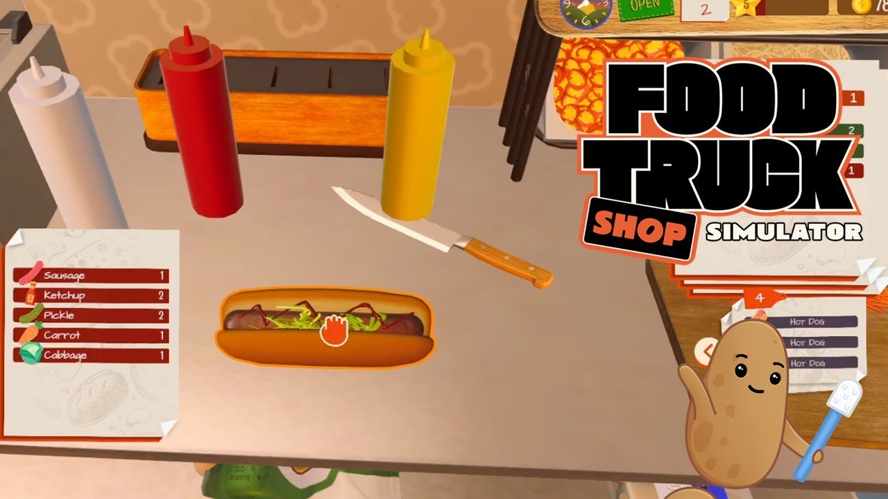 That's a Hot Dog Topping! Food Truck Shop Simulator!  