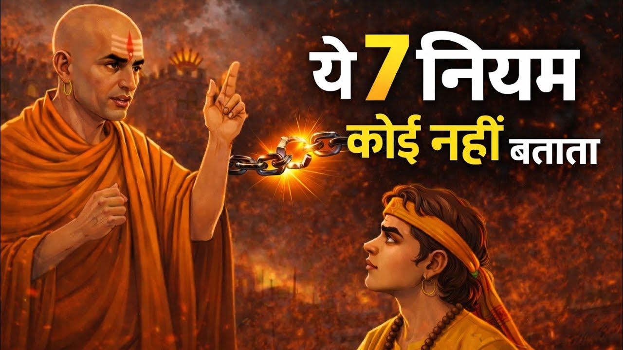 सिर्फ 7 नियम… और पैसा आपके पीछे भागेगा |7 Rules to be Rich| #motivation #chanakyaniti 