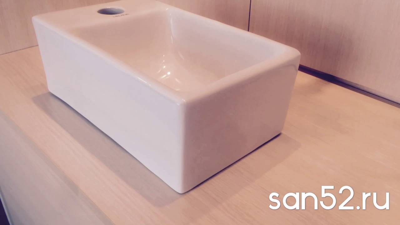 Раковина прямоугольная керамическая Melana A-311