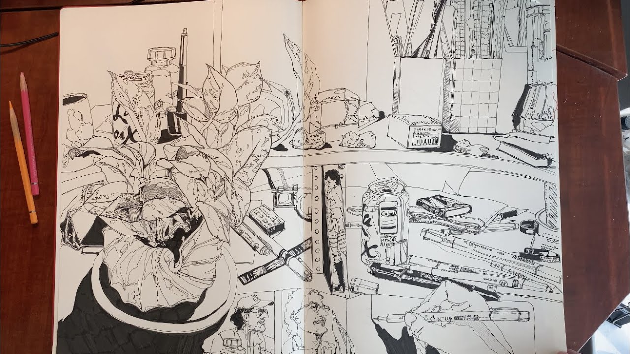 Calarts sketchbook 2021（rejected)