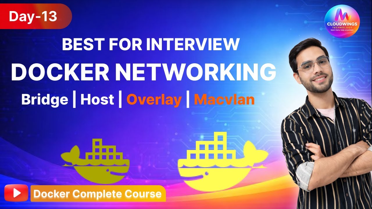 Docker Networking in 1 Video (Bridge + Host + Macvlan + Overlay