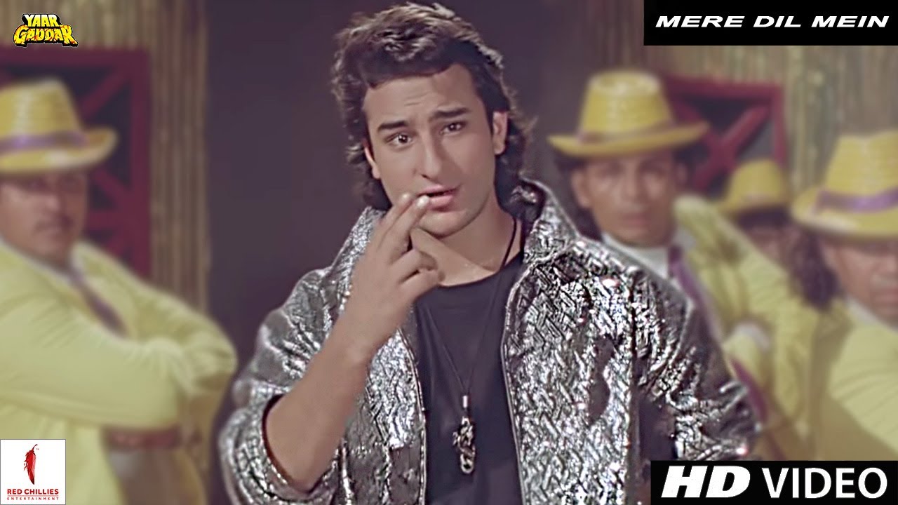 Mere Dil Mein | Yaar Gaddar | Full Song HD | Saif Ali Khan, Mithun Chakraborty, Somy Ali