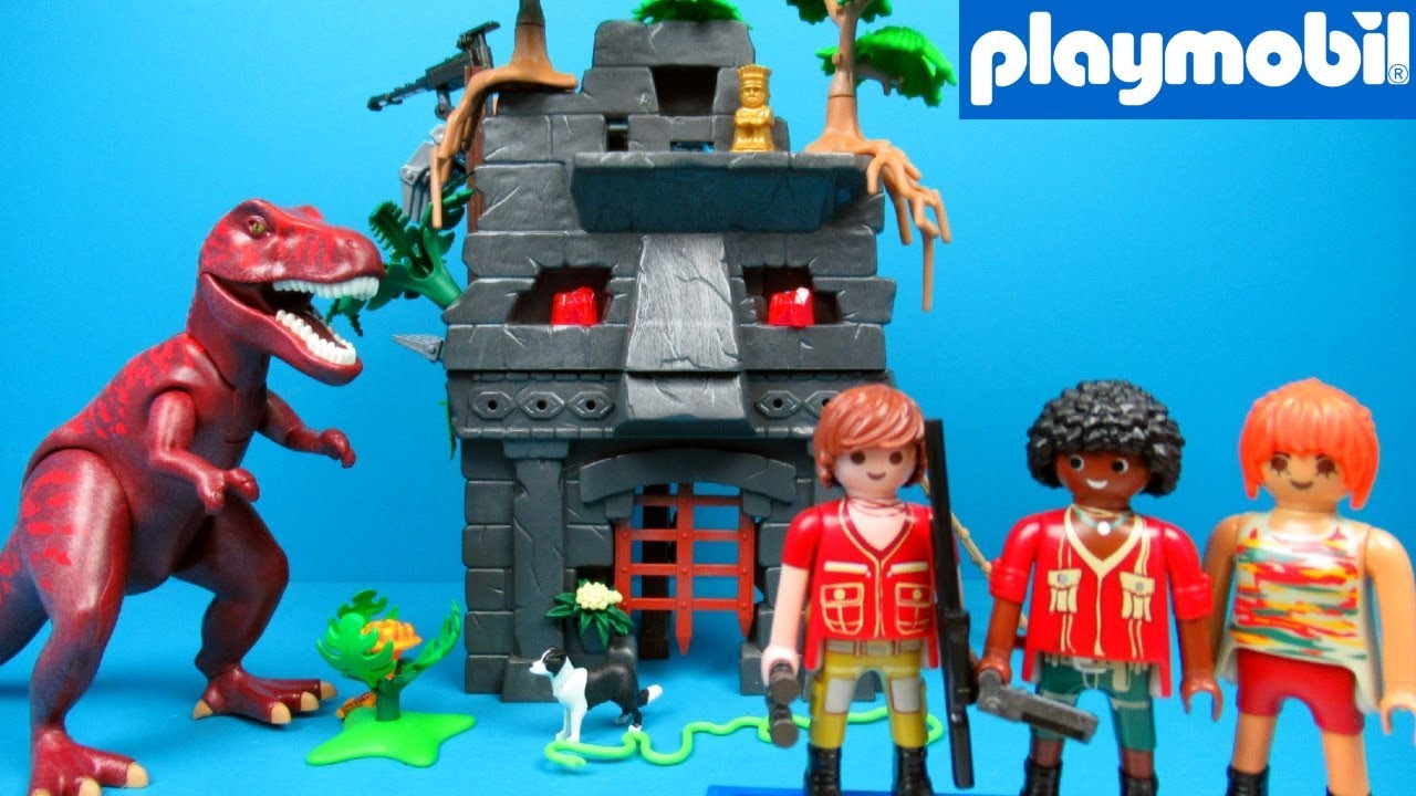 Playmobil The Explorers basiskamp met T rex 9429