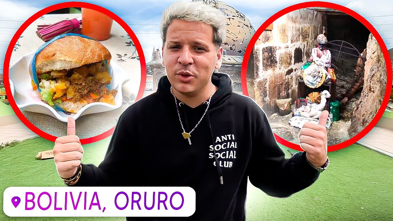 LLEGAMOS A ORURO! 🇧🇴 Comida CALLEJERA y SANTUARIO DEL SOCAVÓN 😱