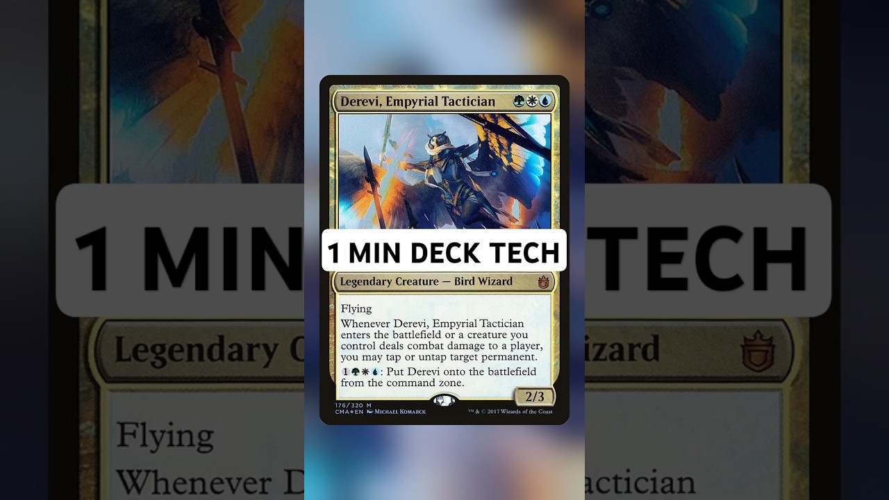 Derevi | 1min Deck Tech | #shorts #mtg #magicthegathering #edh #cedh