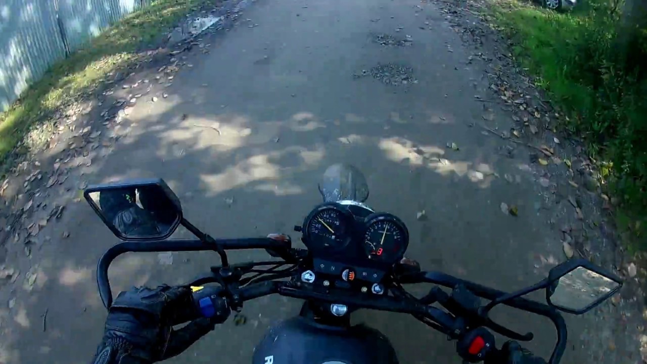 Romet ADV 125 jazda w lekkim terenie