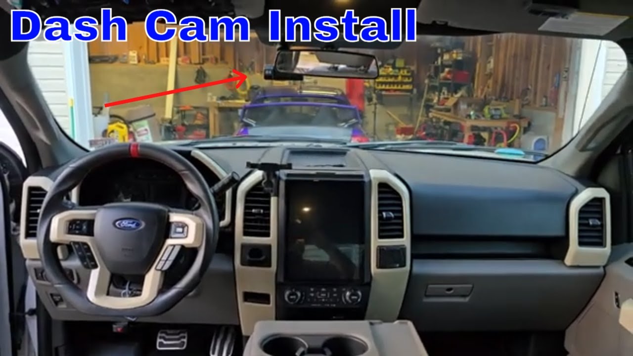 Установка видеорегистратора на Ford F-150 | Vantrue N2 Pro