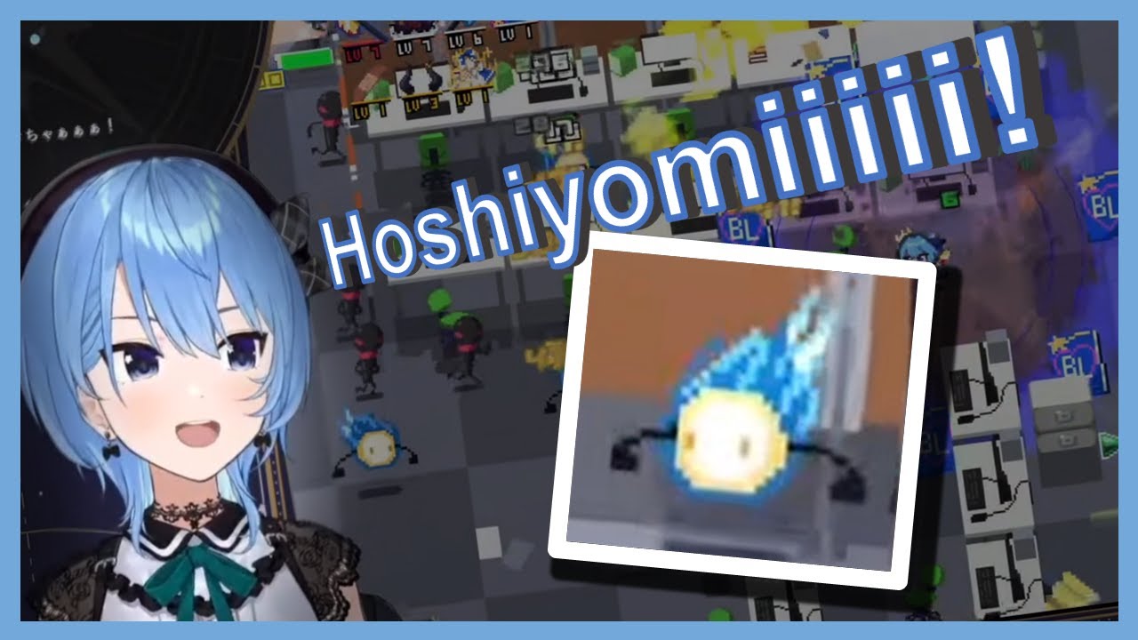 Suisei finally meets Hoshiyomis(?) in HoloCure! 【Hoshimachi Suisei】