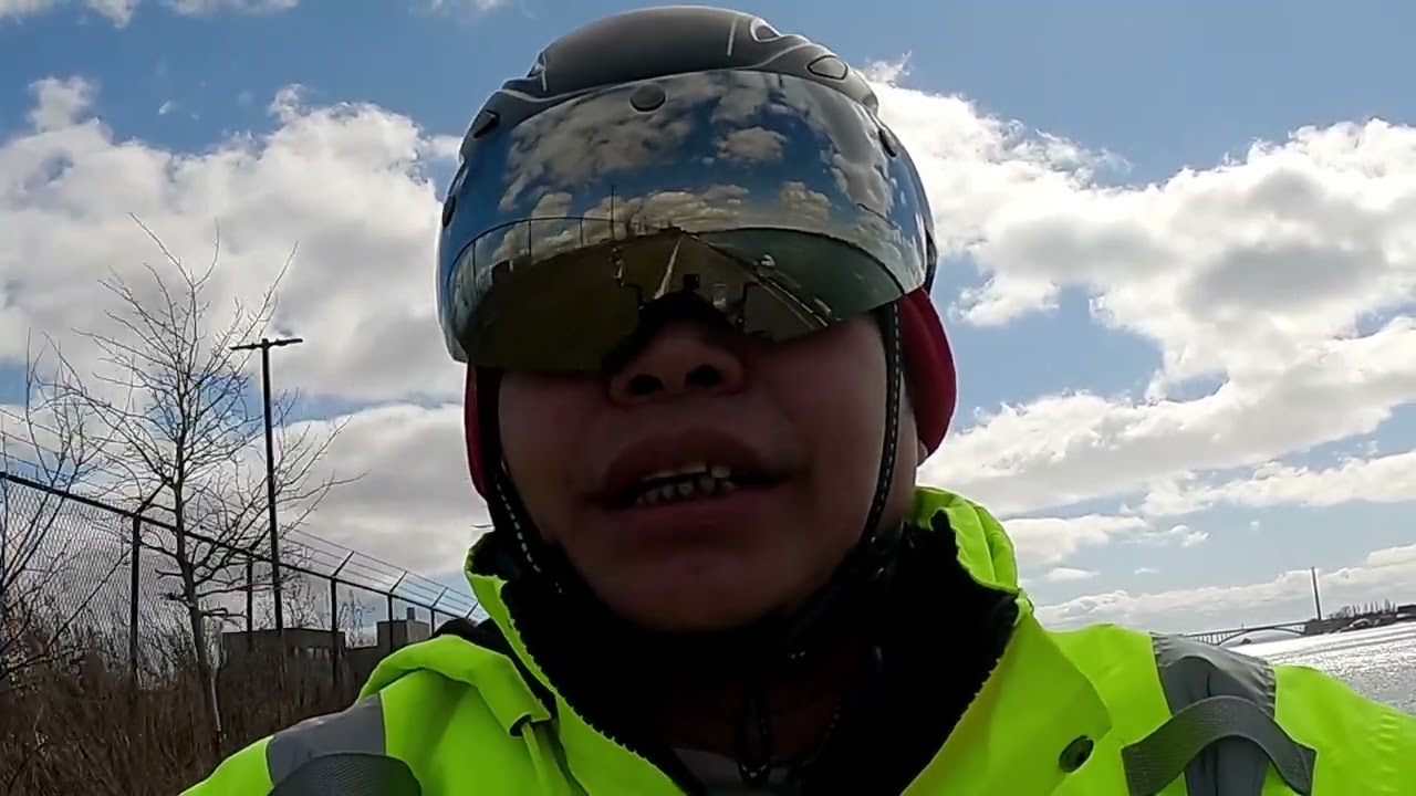 Biking to see frozen lake 3/1/26 Part 1/2
