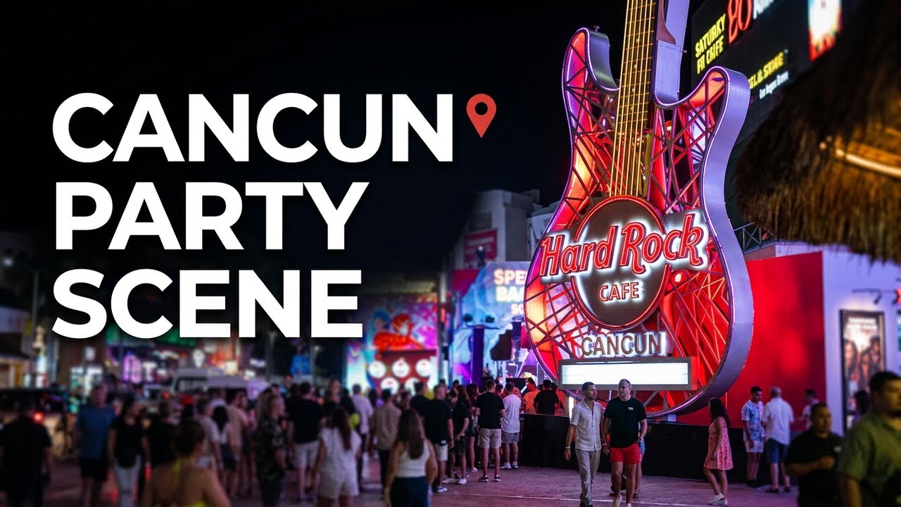 Cancun Nightlife: The Most INSANE Party Scene (Walkthrough)