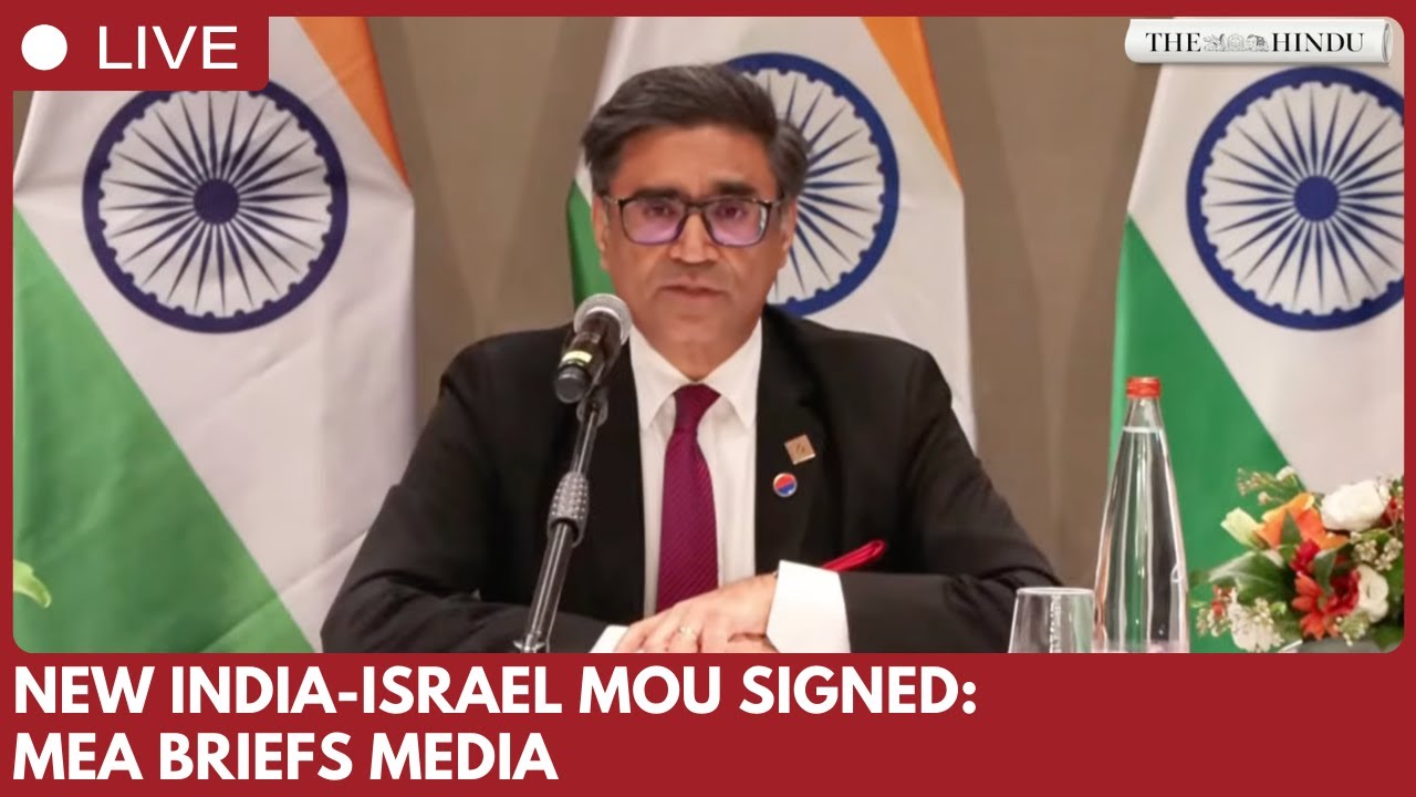 MEA briefs on PM Narendra Modi&rsquo;s Israel visit, highlights new MoU