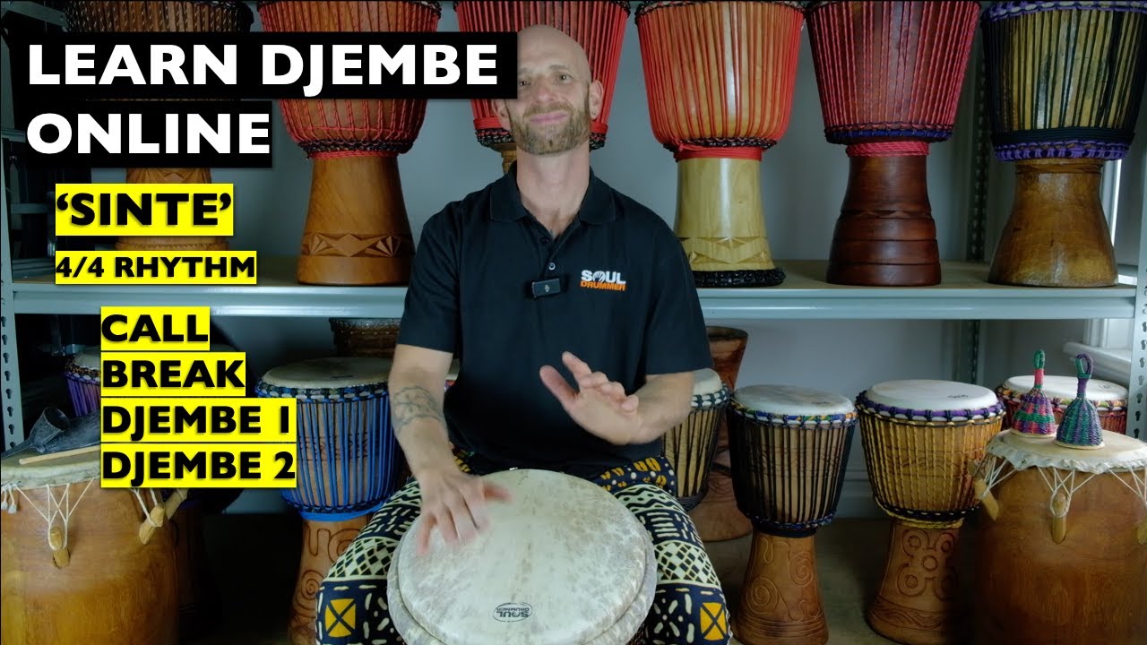 'Sinte' Rhythm (Part 1) | Learn Djembe Online