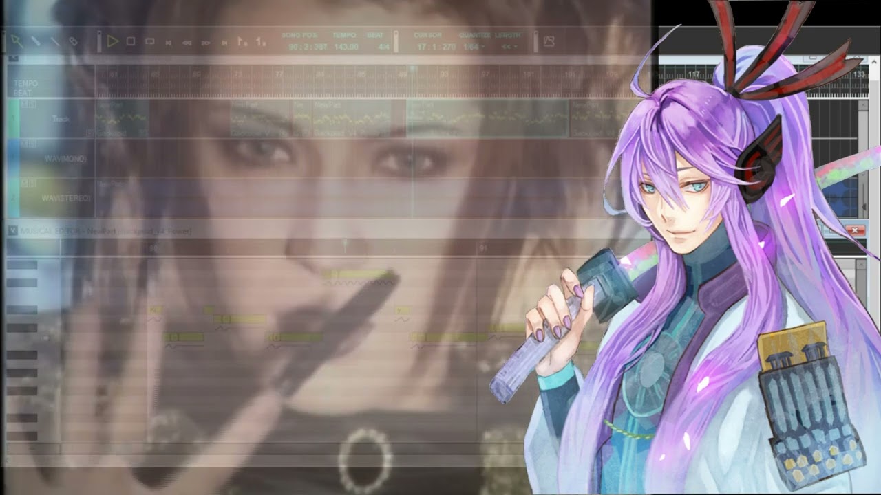 MALICE MIZER - Gekka no Yasoukyoku [Vocaloid 4 cover] Gackpoid