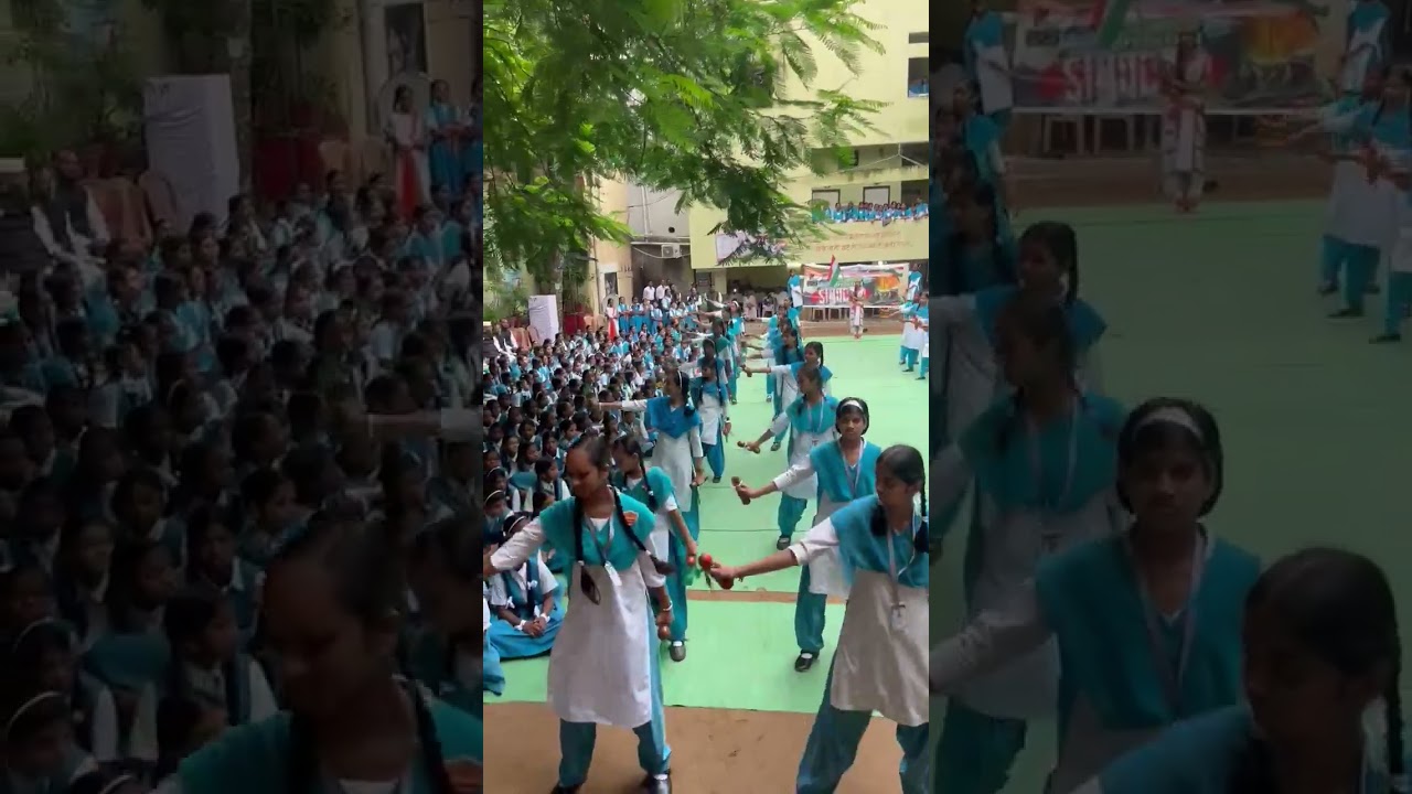 15 August kawayat Lokmanya Tilak Kanya Vidyalay Chandrapur