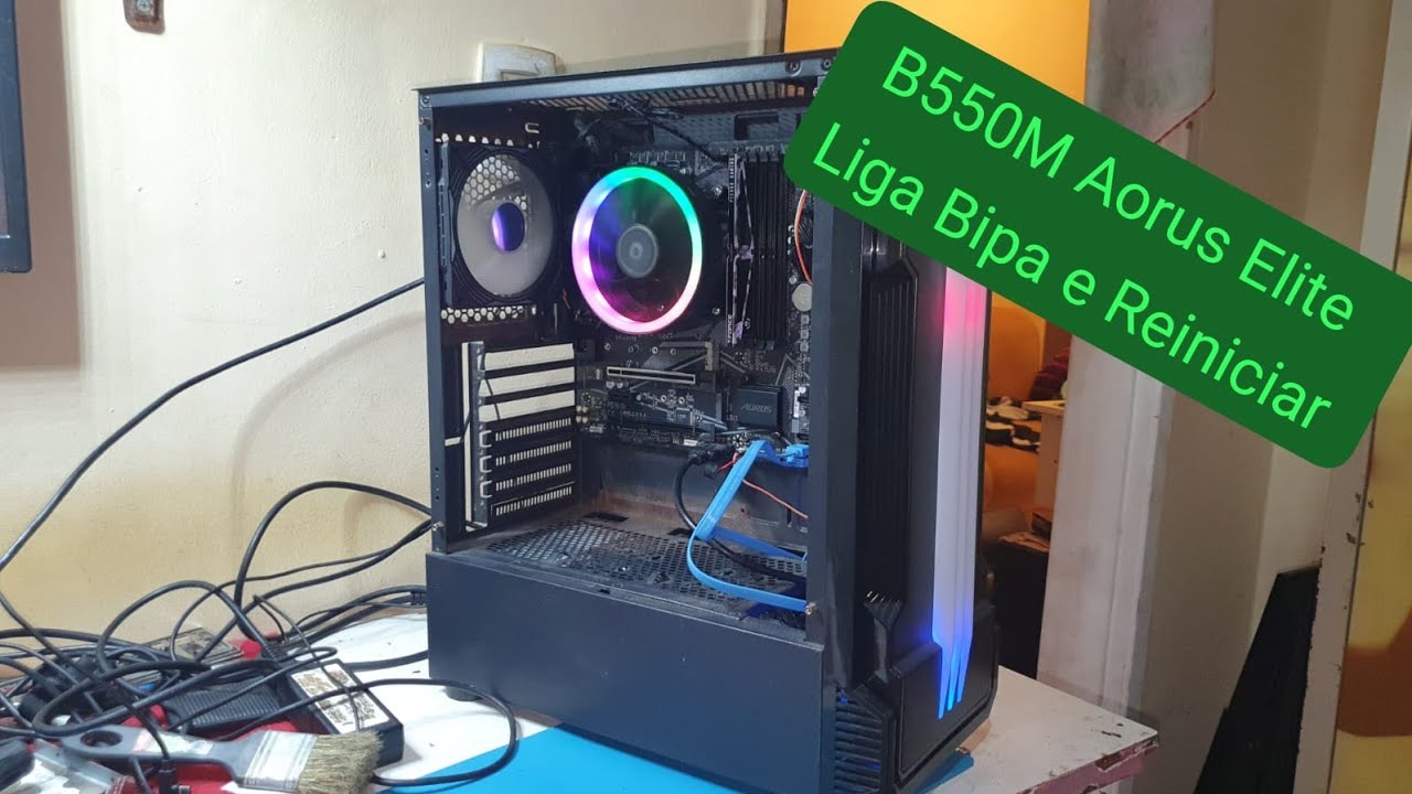 PLACA BIPA E LOGO RENICIA B550M AORUS ELITE LOOP 