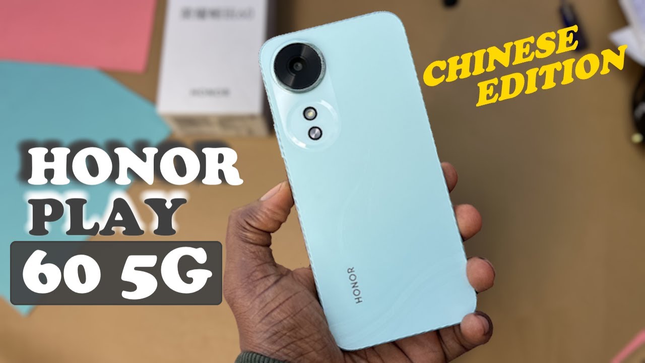 Обзор Honor Play 60 5G на английском языке