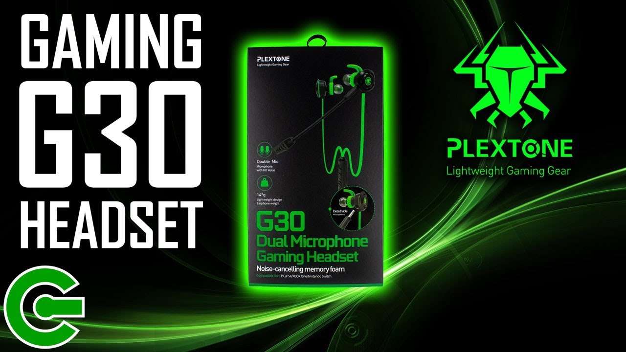 PLEXTONE G30 GAMING HEADSET REVIEW