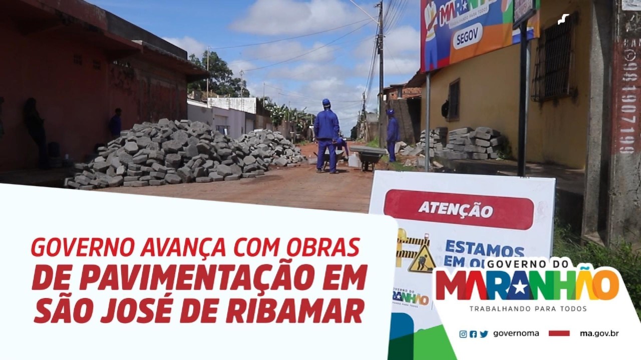 Ação municipalista do Governo do Maranhão avança com obras de pavimentação na Grande Ilha