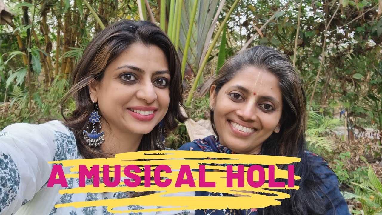 MUSICAL HOLI CELEBRATIONS WITH SANGEETA AND RUCHA | Holi ke geet | Classic old songs🔴🟢🟣