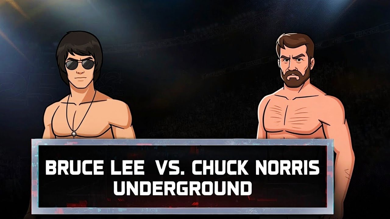 WWE 2K25 - BRUCE LEE VS CHUCK NORRIS