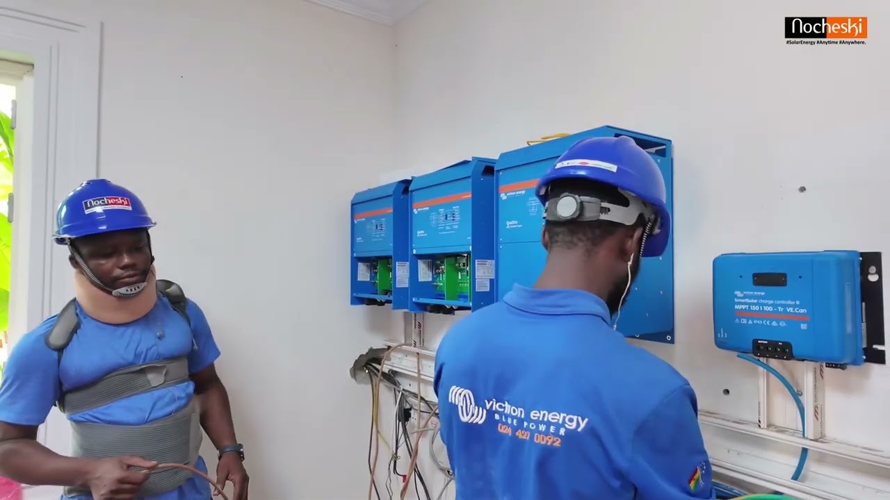 3-Phase Solar Power Installation in Ghana: Transforming Homes with Sustainable Energy | Nocheski