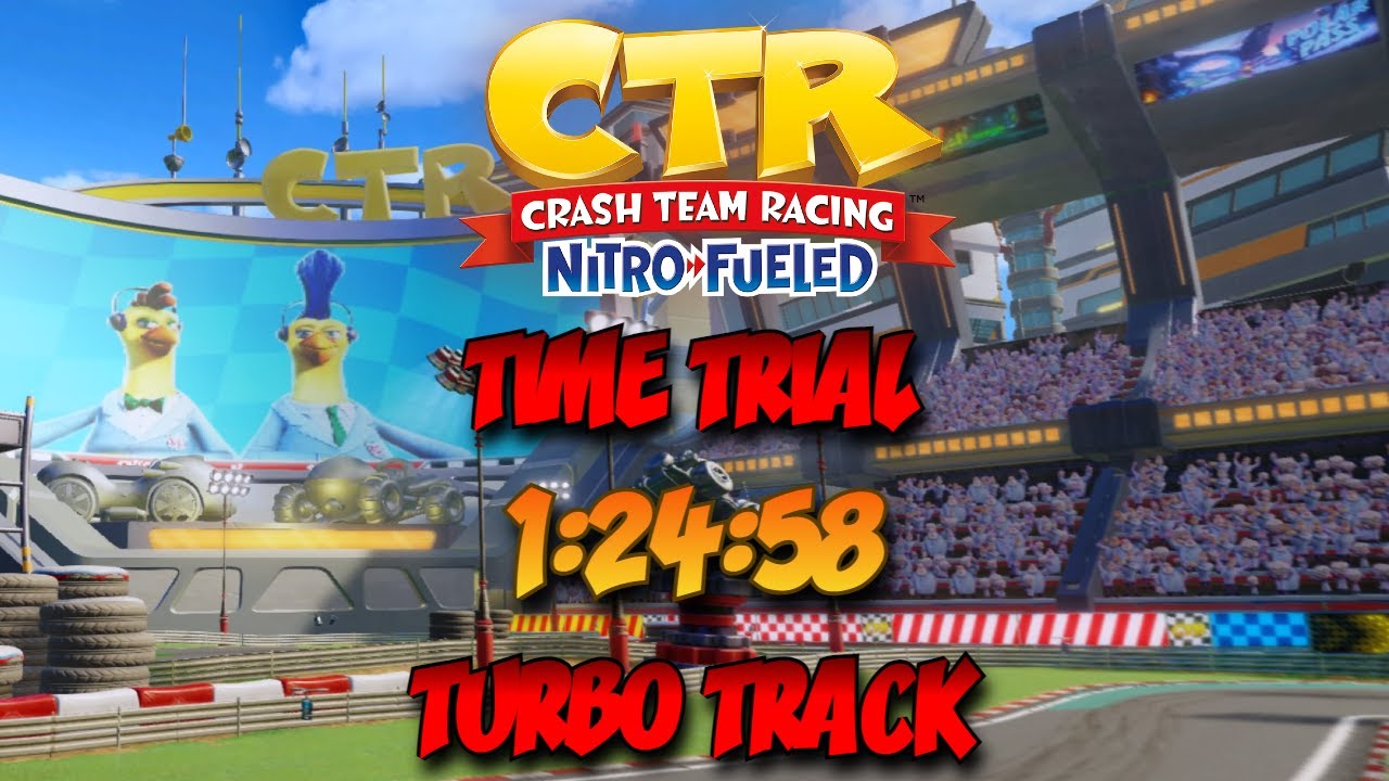 (No Major Glitches) Turbo Track World Record In 1:24:58 + 27:76 Lap + 28:86 SL