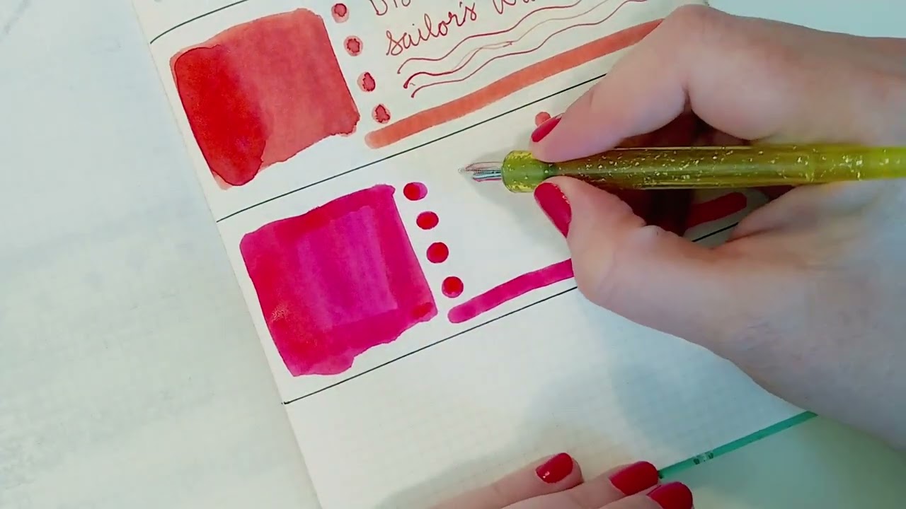 New Pen Day / Goulet Haul / Swatch Inks With Me