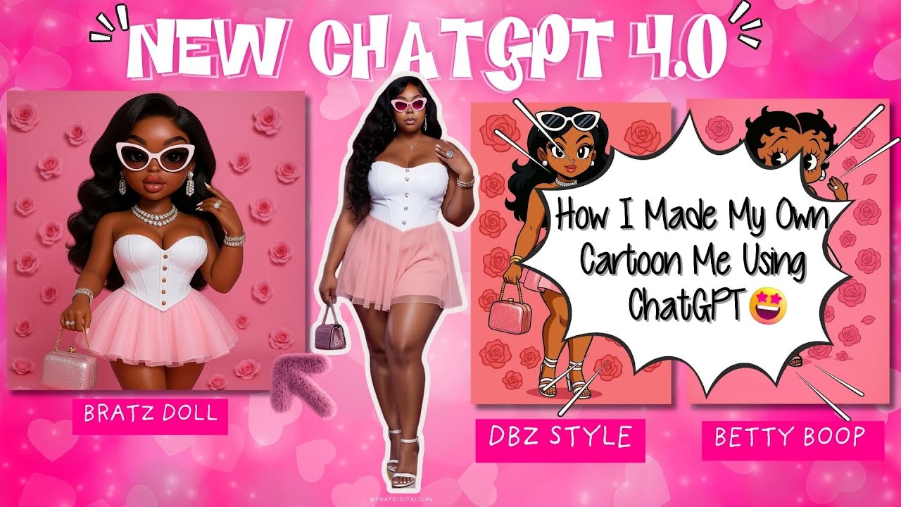 HOW TO TURN YOURSELF INTO A CARTOON USING CHATGPT!