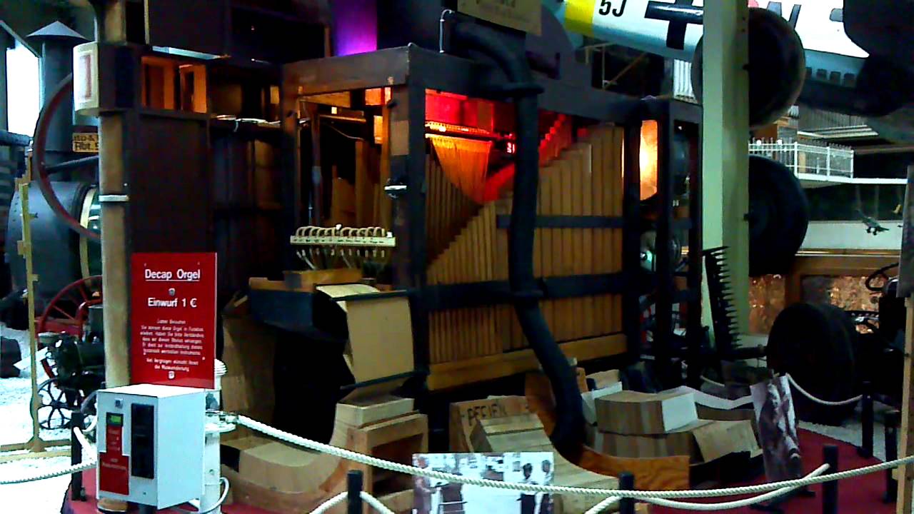 Sinsheim museum - punch card driven organ (
