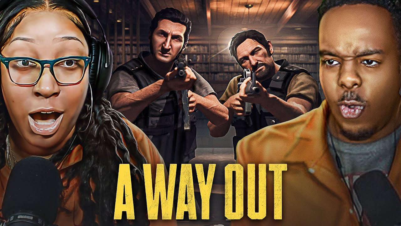 The Most INSANE Getaway Attempt! - A Way Out w/ @NIRDSTUFF EP 3