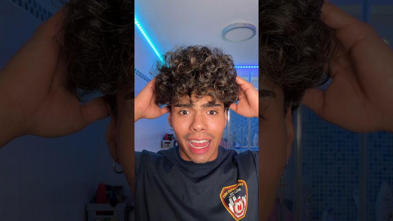 washing my hair for the first time in 2 weeks😨