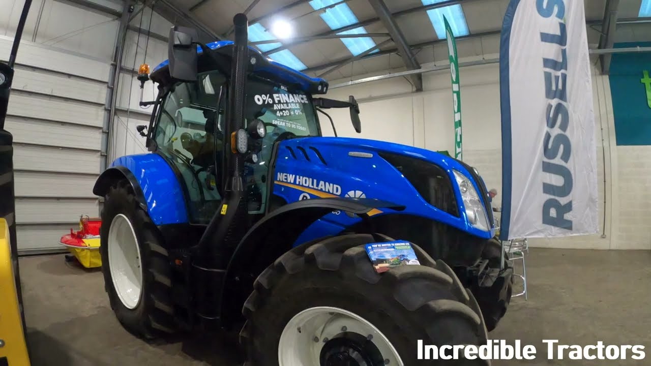 2024  New Holland T6.160 6.7 Litre 6-Cyl Diesel Tractor (158 / 175 HP) Russells at MMS 2024