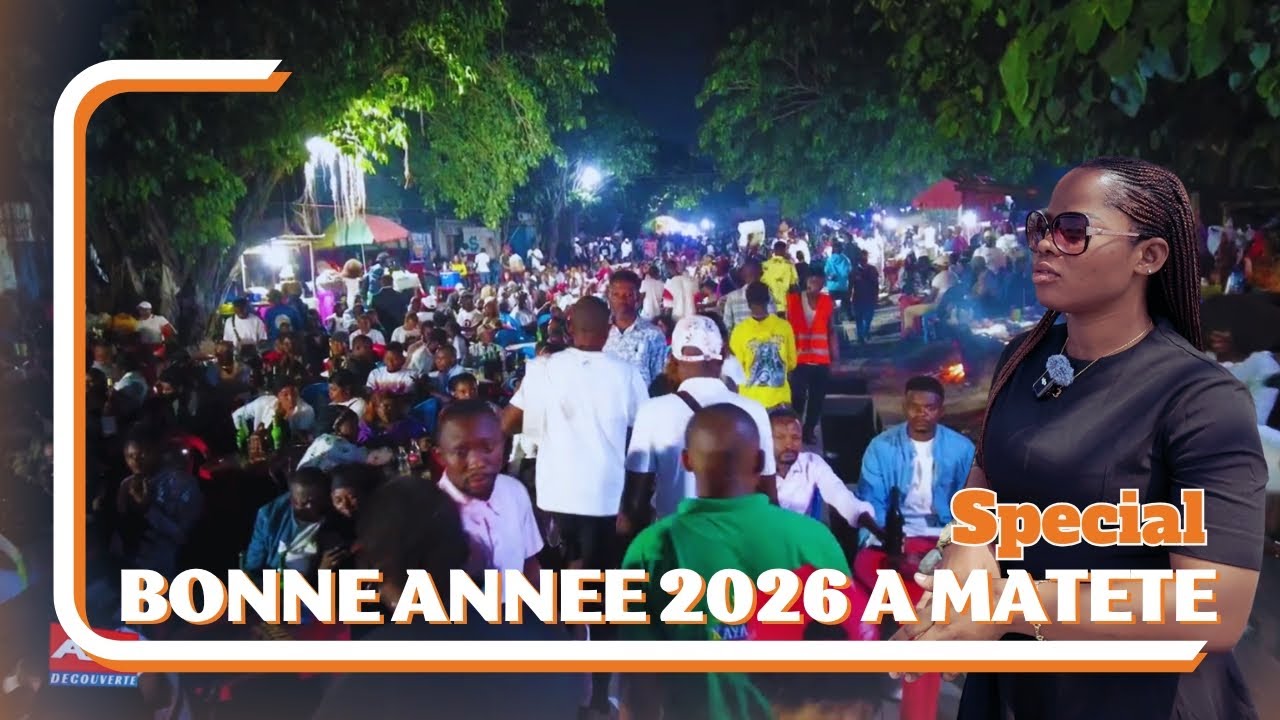 À Matete, le Nouvel An se célèbre le 2 janvier : une trading qui fait vibrer Kinshasa