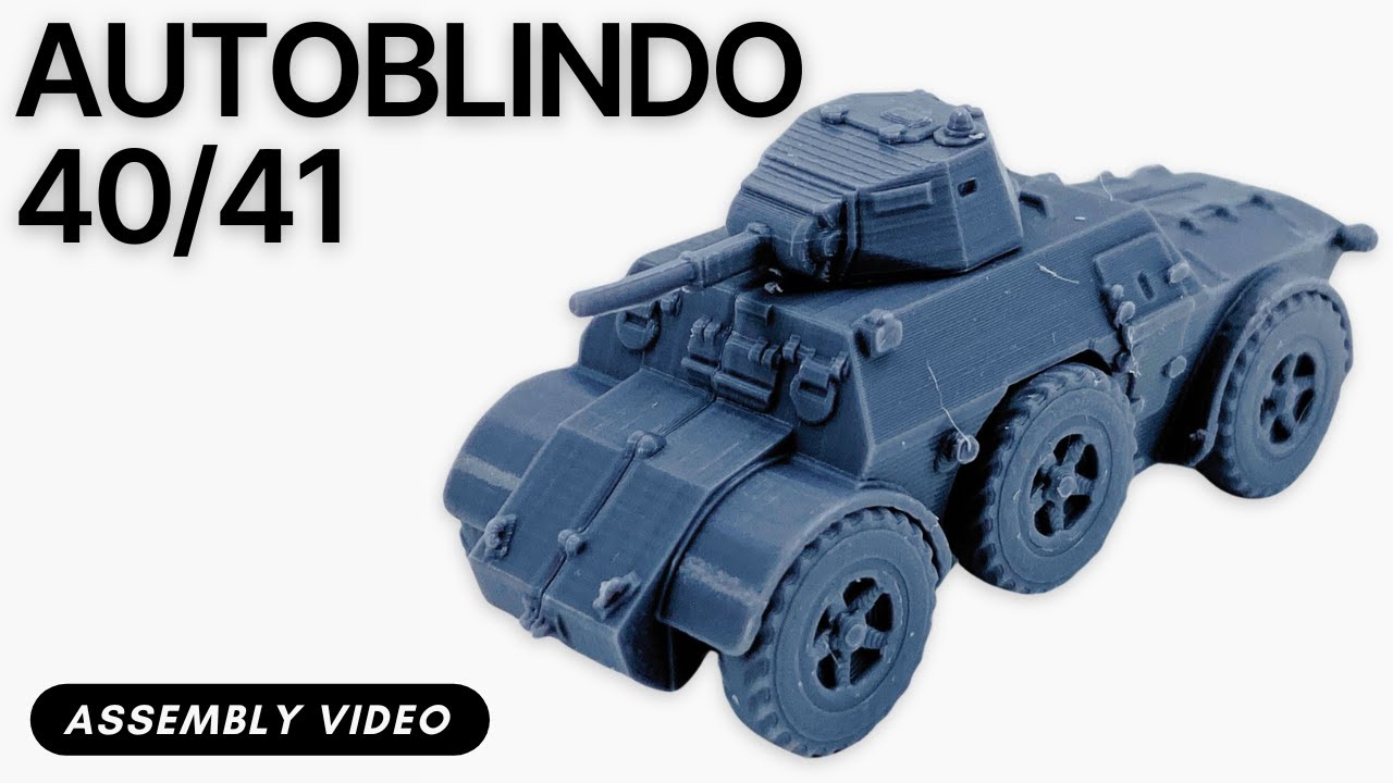 Autoblindo 40/41 Assembly Video
