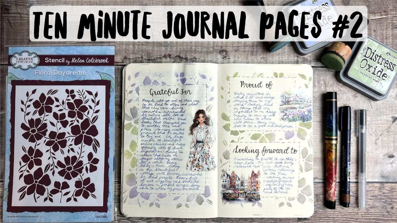 Ten Minute Journal Pages #2