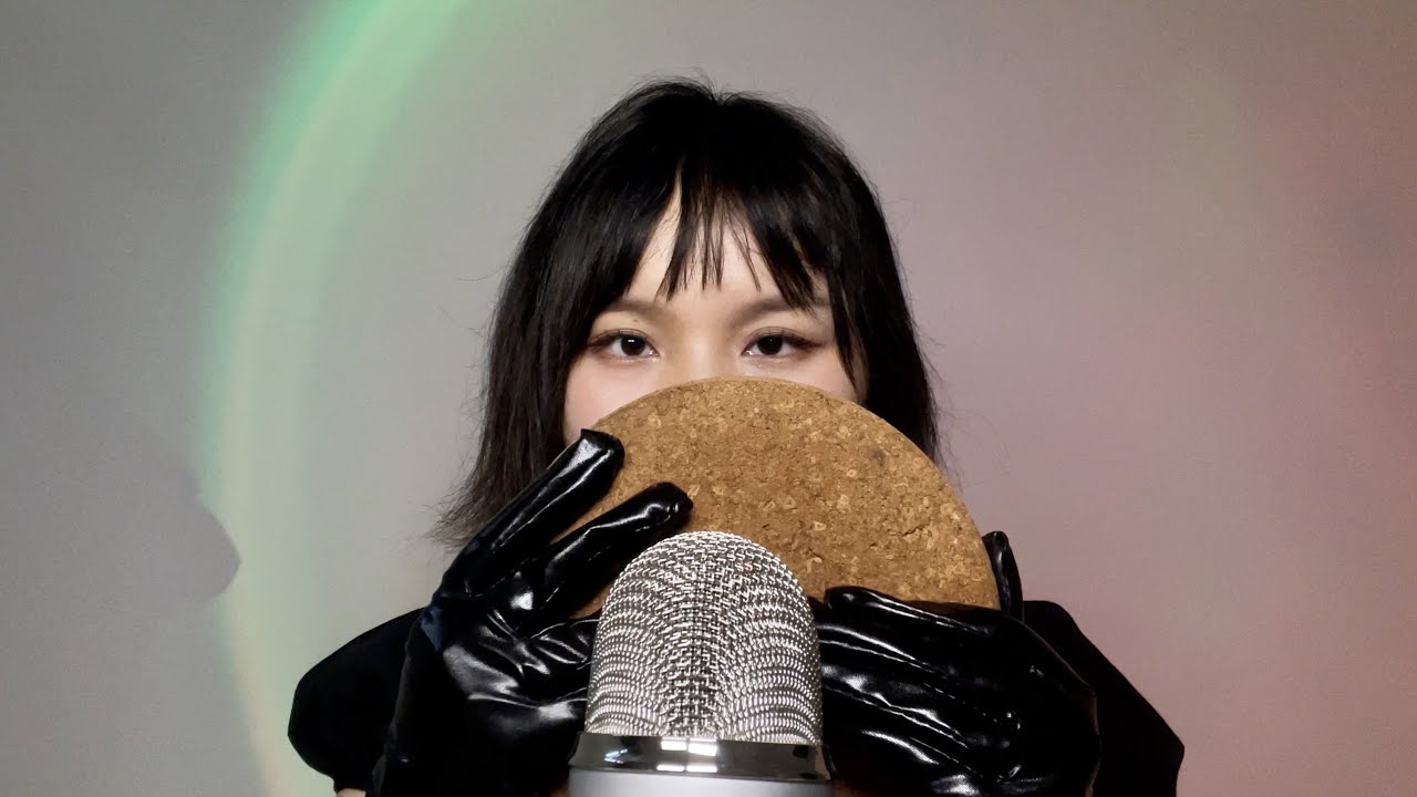 ASMR - Massage Your Brain with Leather Gloves🧤100% Tingle the Brain🧠