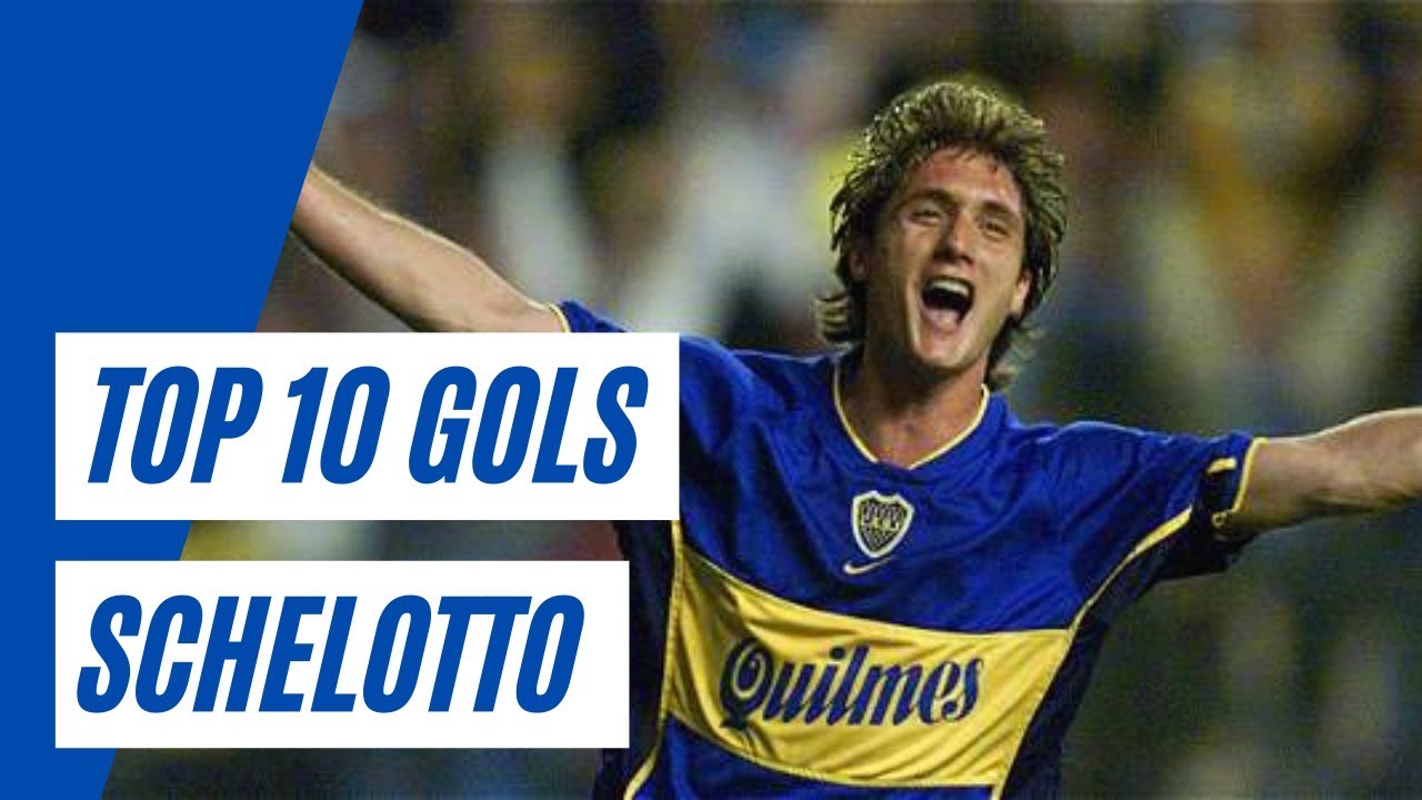 Top 10: Gols de SCHELOTTO - Os MELHORES GOLS da carreira de SCHELOTTO