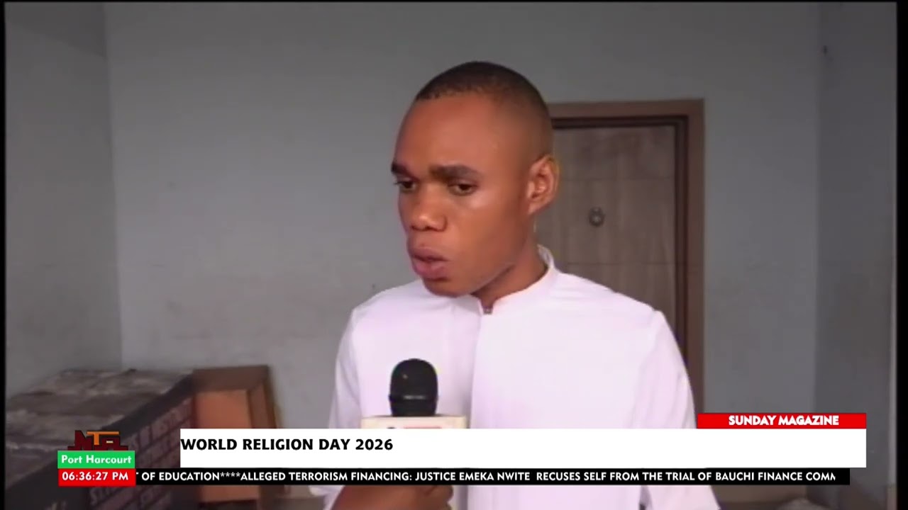 WORLD RELIGION 2026 HAS THE THEME "PUTTING FAITH INTO ACTION": TAKE A LISTEN - 18TH JANUARY 2026