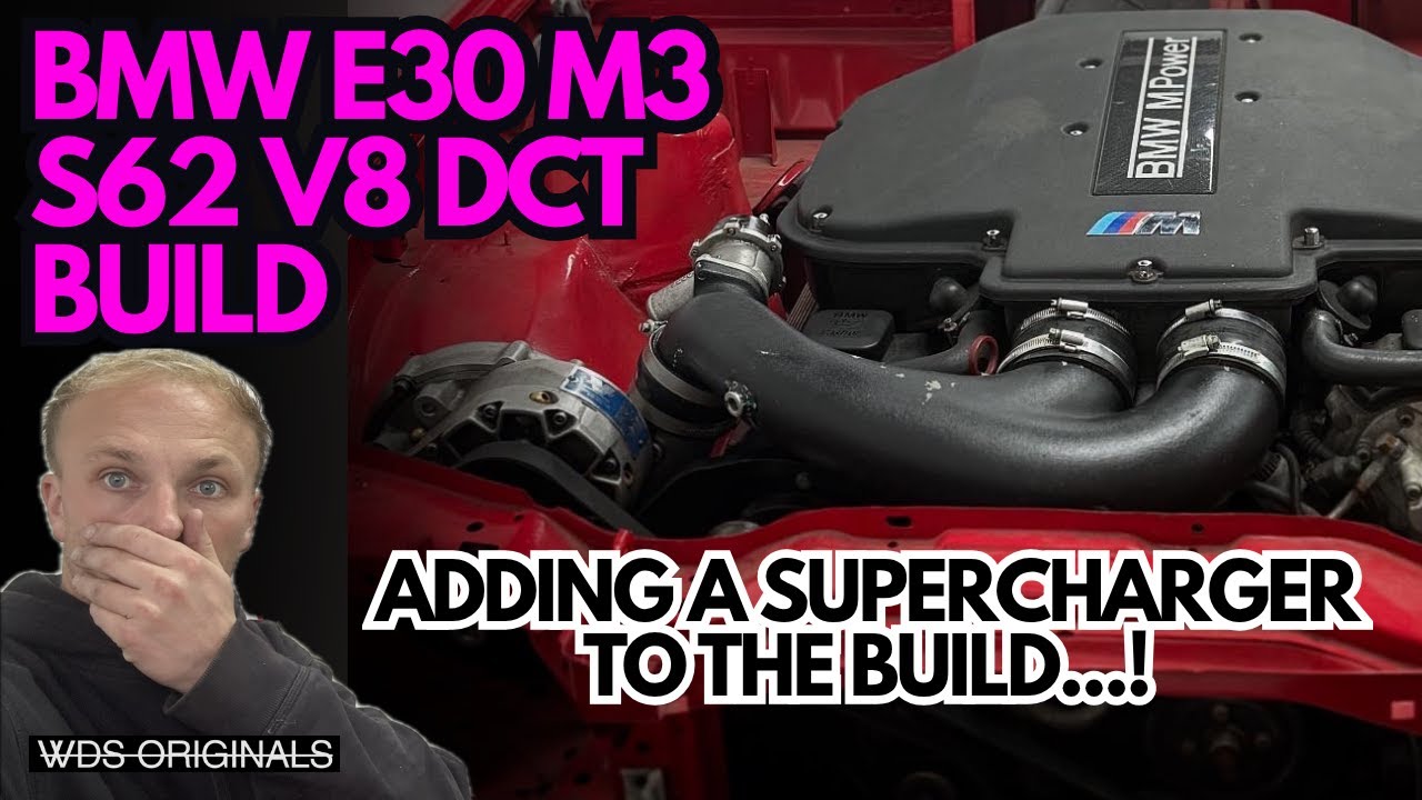 BMW S62 Swapped E30 M3 получает нагнетатель!!